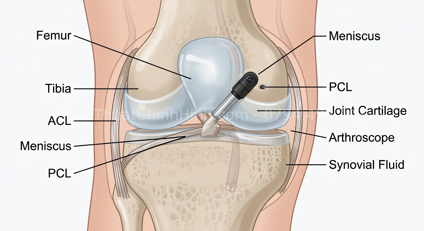 phẫu thuật nội soi khớp gối