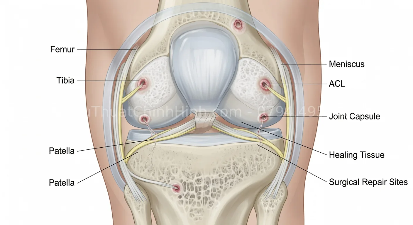 phục hồi sau nội soi khớp gối