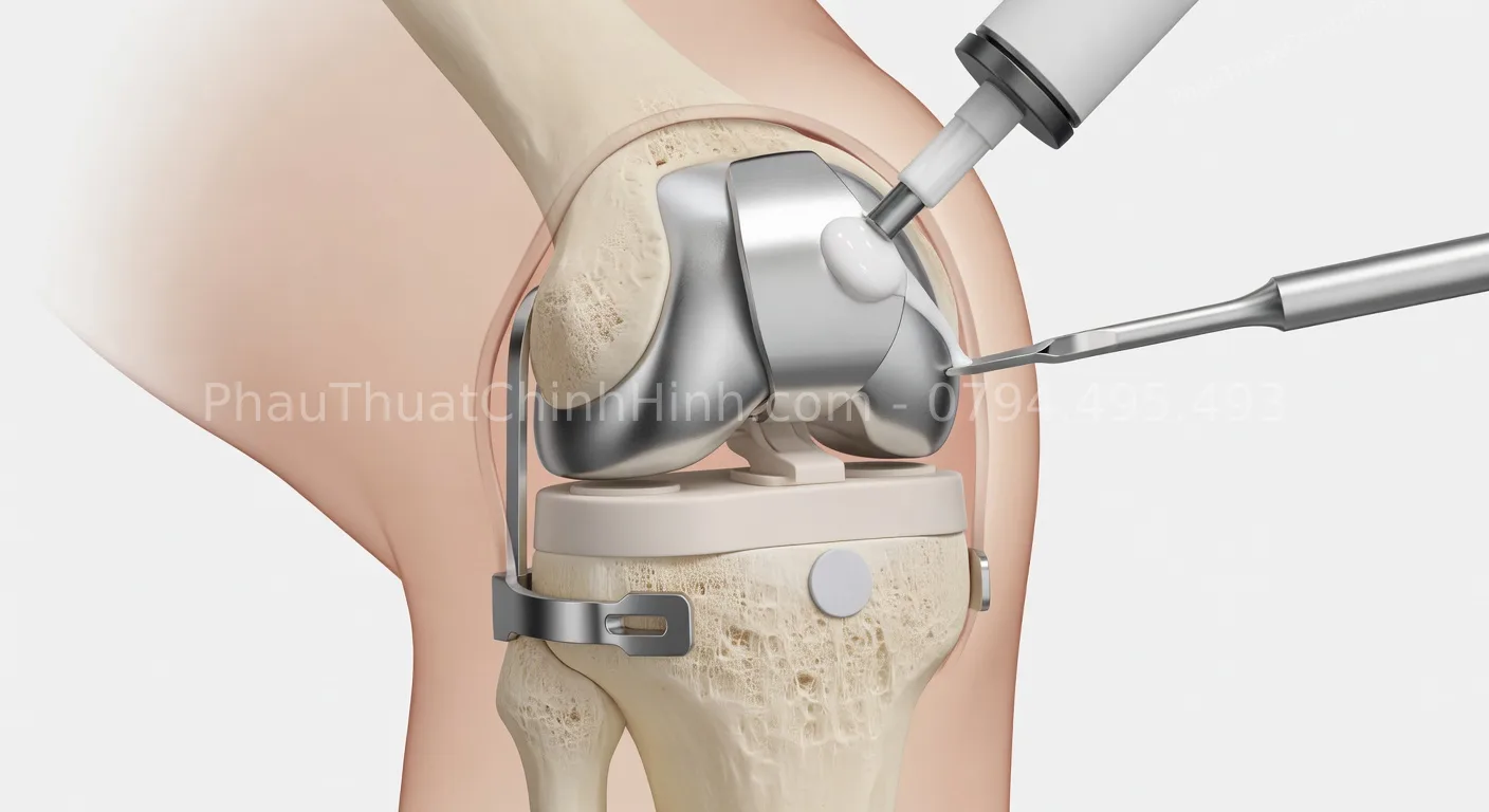quy trình phẫu thuật thay khớp gối