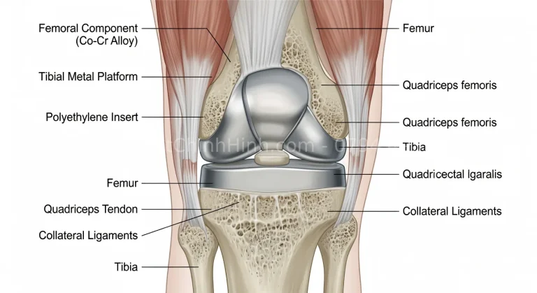 Sống với khớp gối nhân tạo