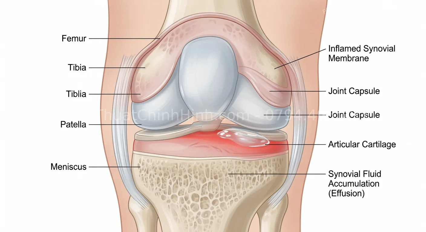 viêm màng hoạt dịch khớp gối